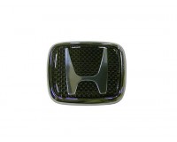 Honda Emblem Carbon Fiber